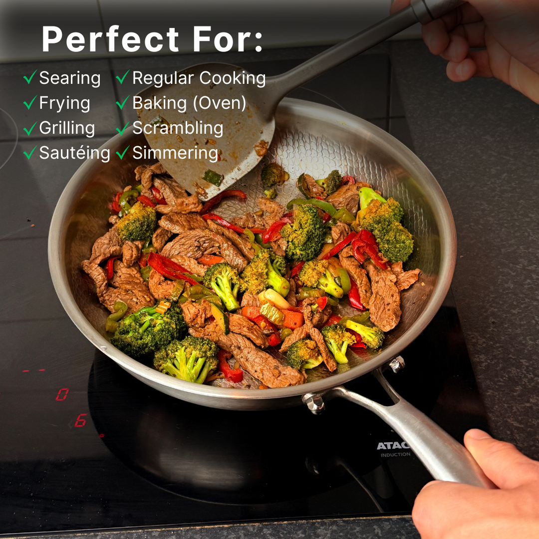 Titanium Hammered Pan Pro