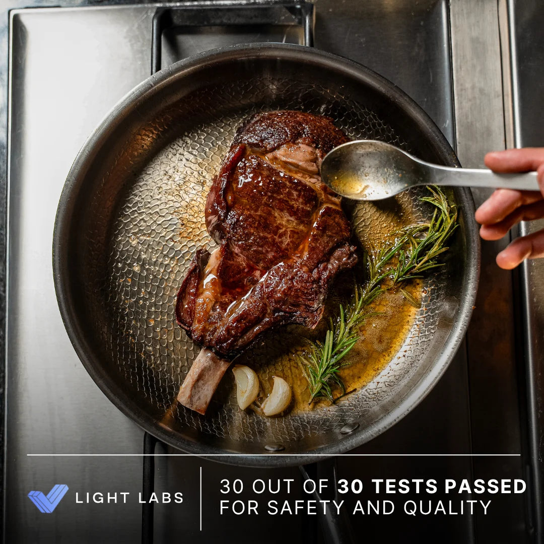 Titanium Hammered Pan Pro Large