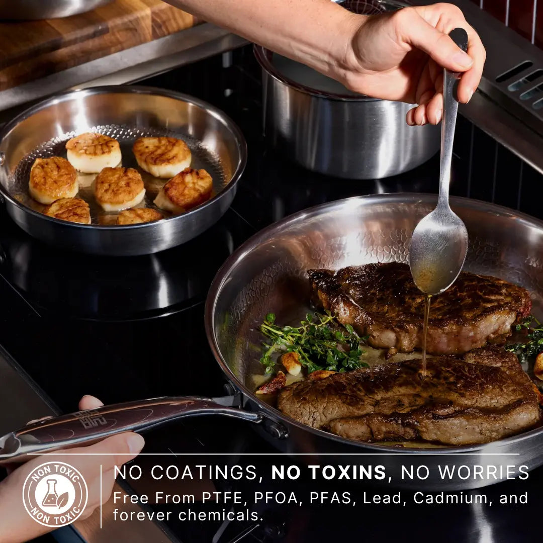 Titanium Hammered Pan Pro Standard