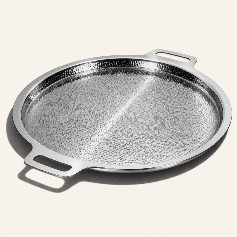 Titanium Hammered Pizza Steel