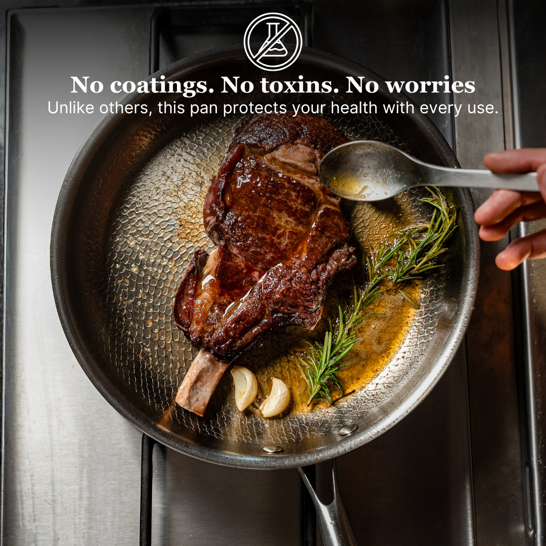 Titanium Hammered Pan Pro