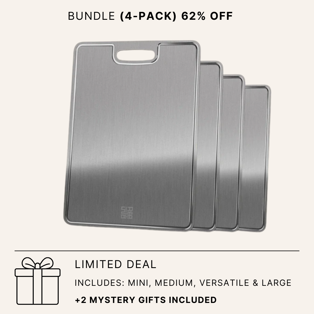 Anti-Microbial Titanium (Grade 1) Prep Board