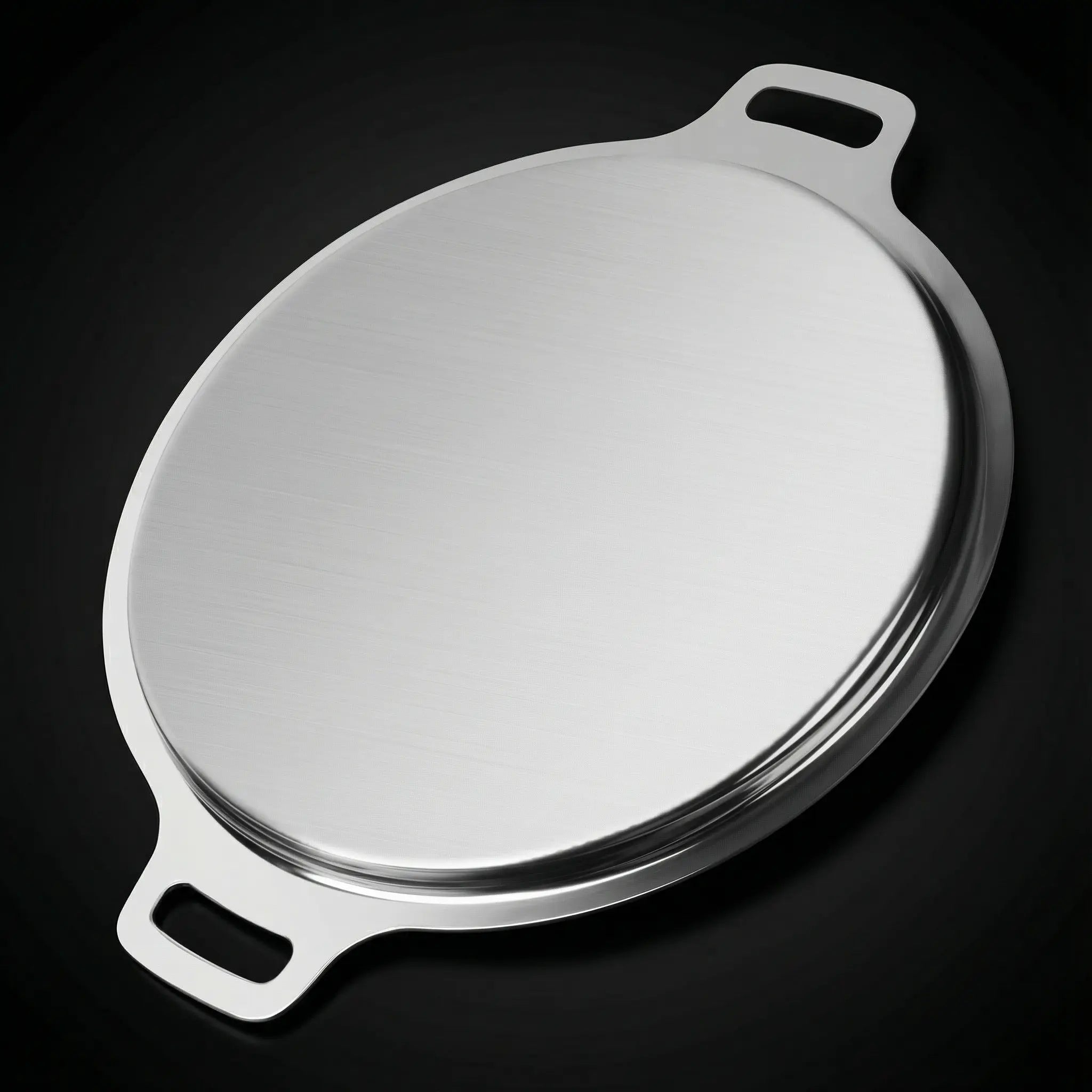 Titanium Hammered Pizza Steel