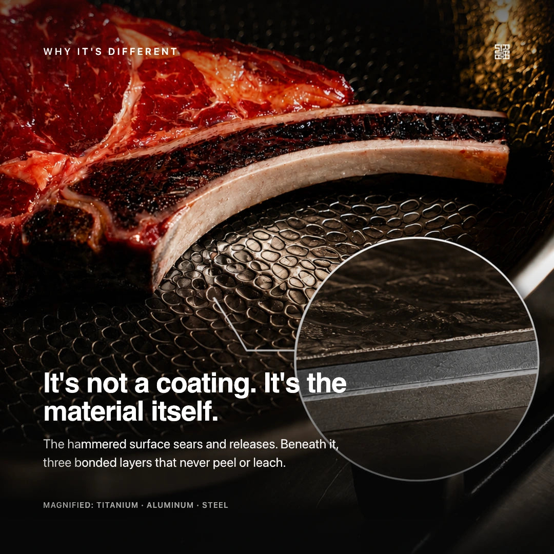 Titanium Hammered Frying Pan, '11