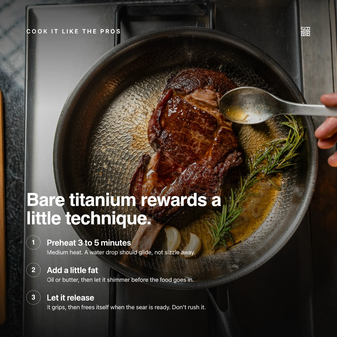 Titanium Hammered Frying Pan, '11