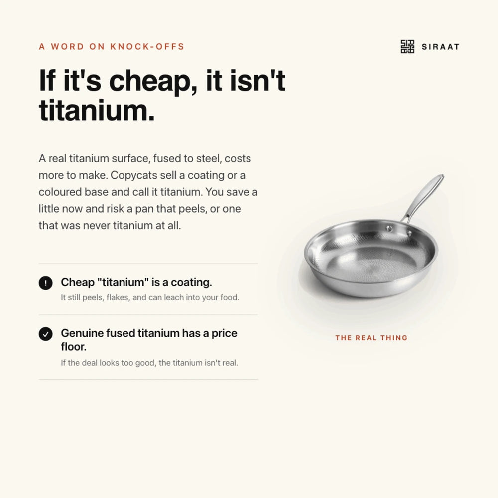 Siraat Hammered Pan Pro as a long-term cookware investment