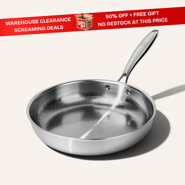 Titanium Hammered Pan Pro Large