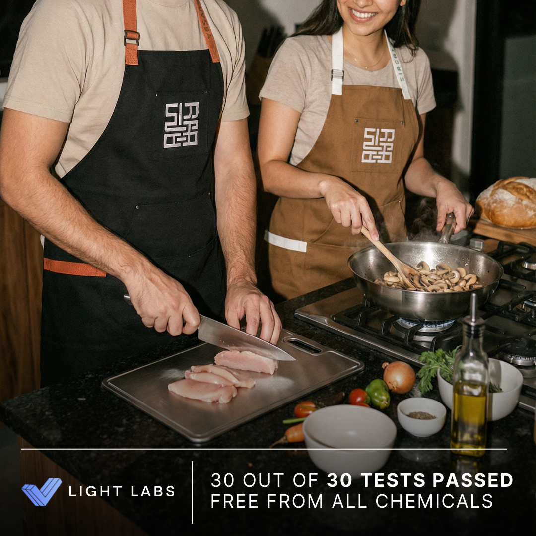 Anti-Microbial Titanium (Grade 1) Prep Board