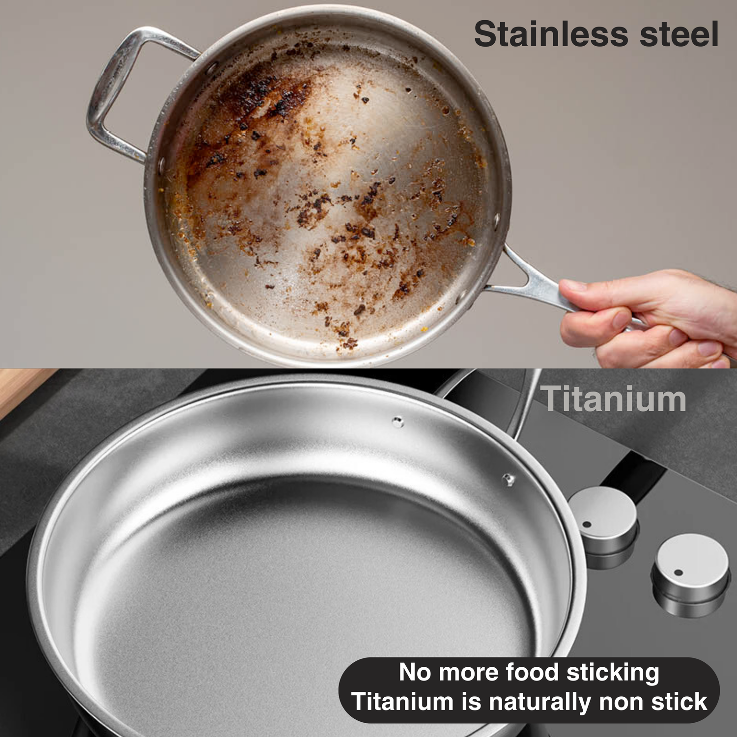 Siraat Pfanne aus reinem Titan