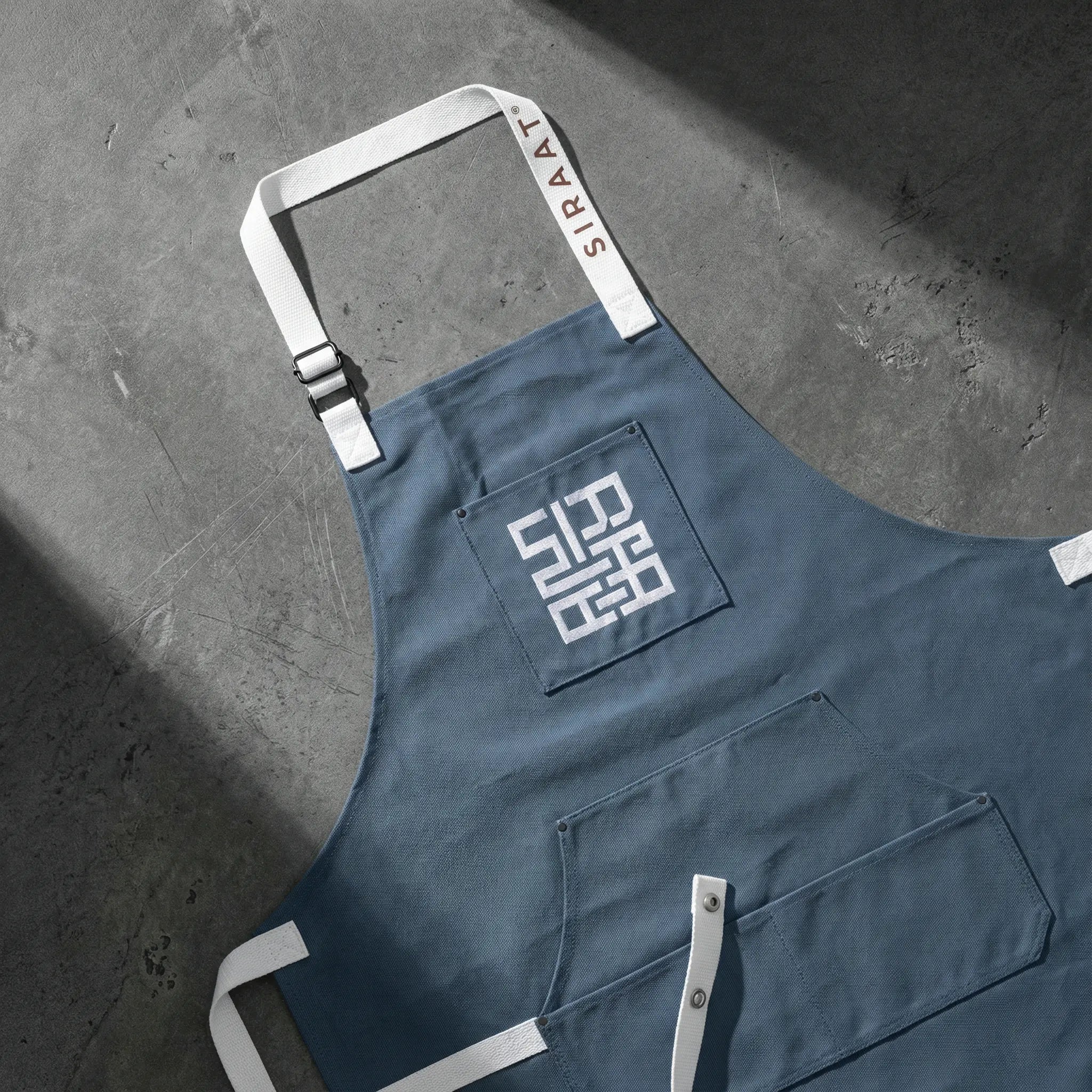 Siraat Signature Apron (Azure)