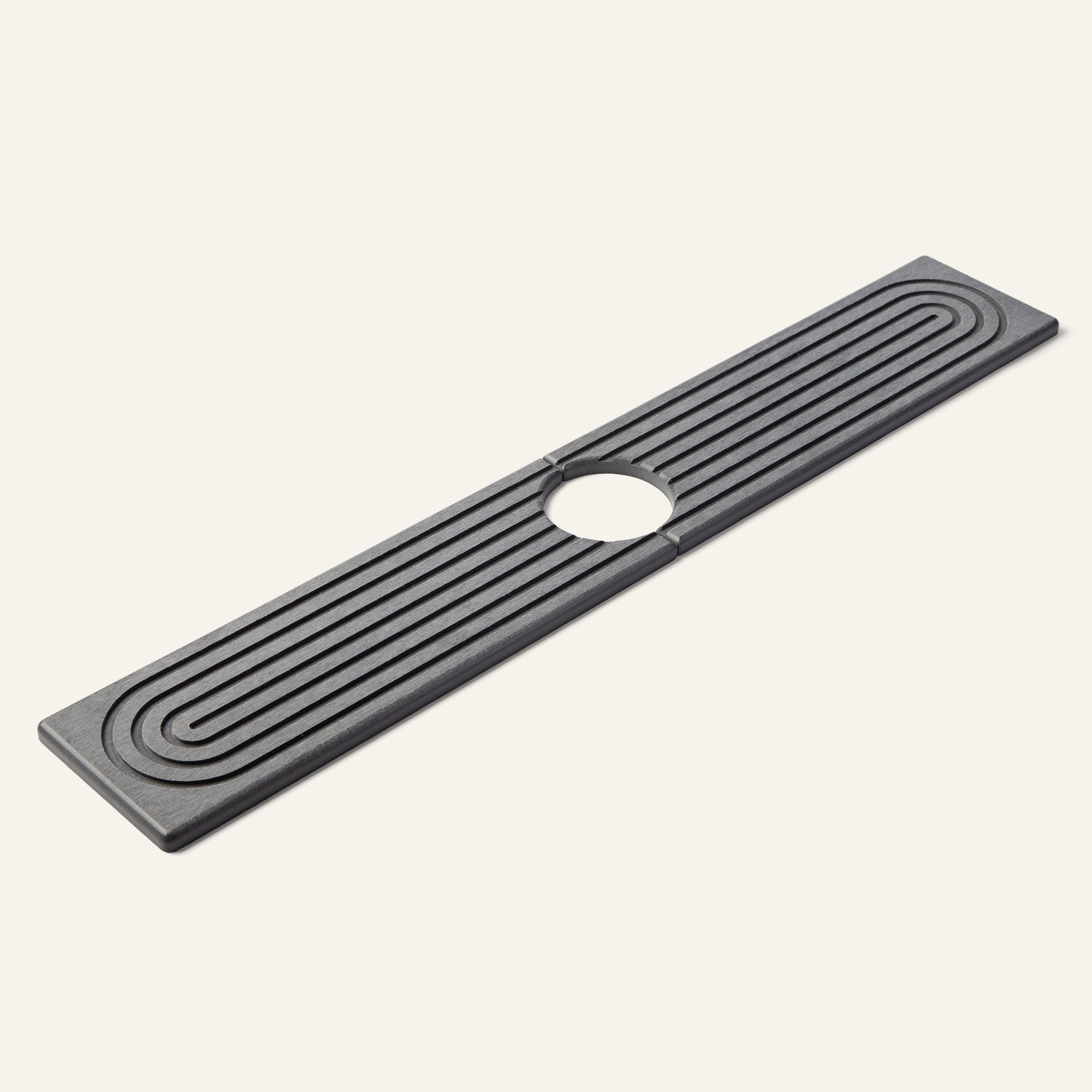 Diatomite Mat – Anthracite | Ultra-Hygienic, Fast-Drying & Mold‑Resistant