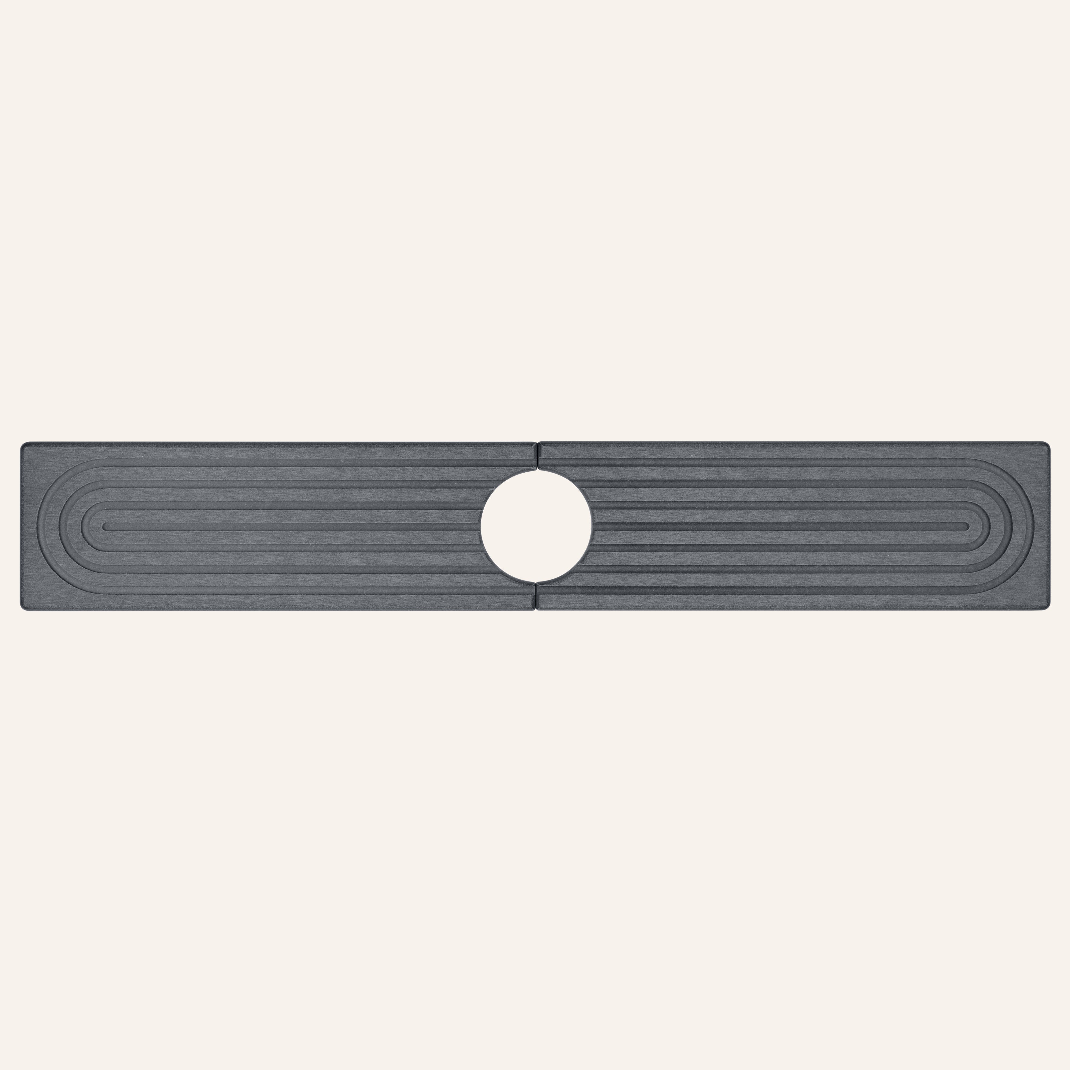 Diatomite Mat – Anthracite | Ultra-Hygienic, Fast-Drying & Mold‑Resistant