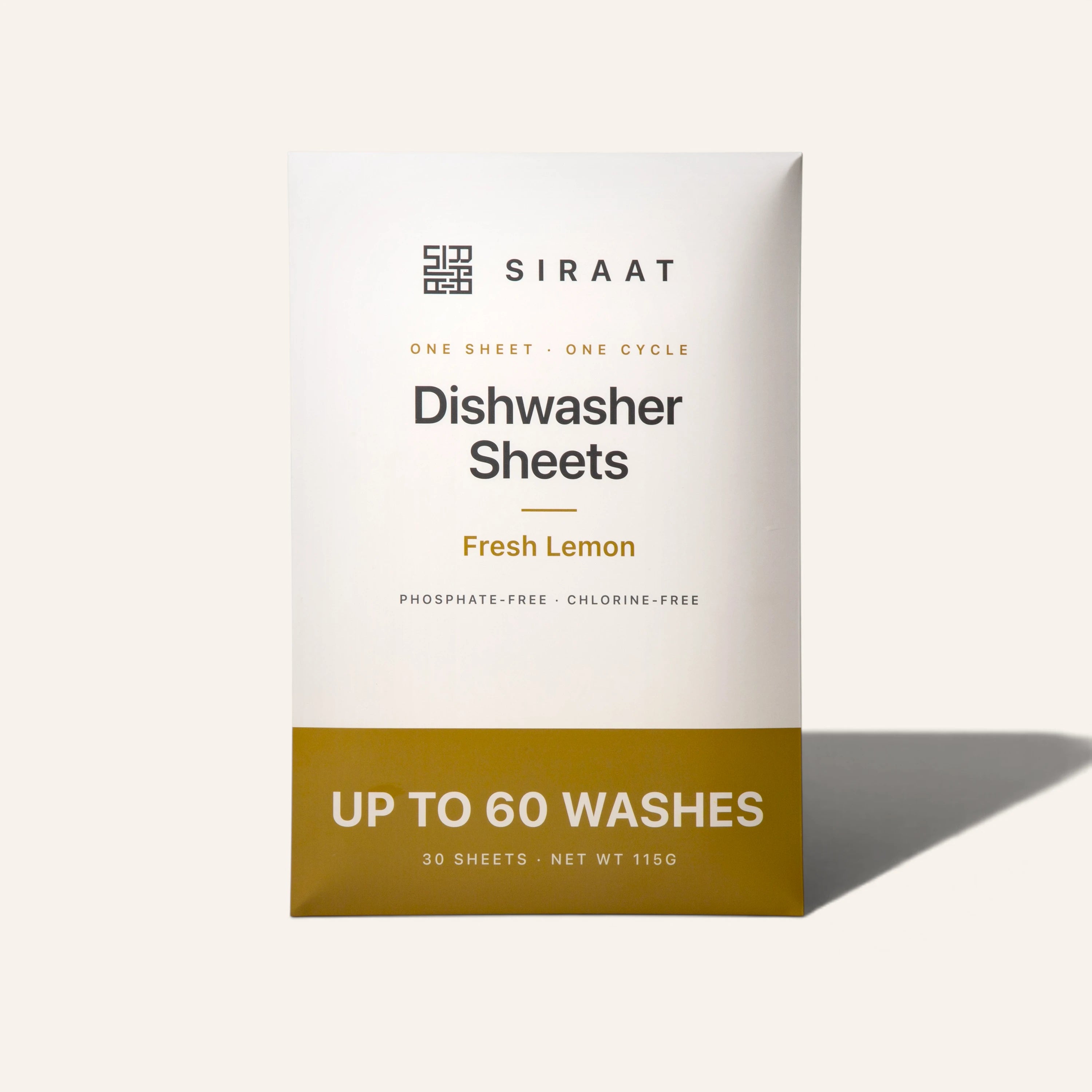 Dishwashing Detergent Sheets | Fresh Lemon