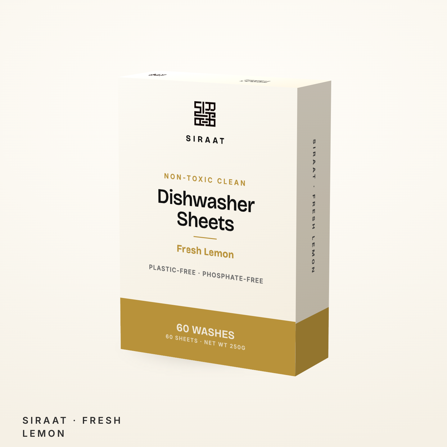 Non-Toxic Dishwasher Sheets | Fresh Lemon