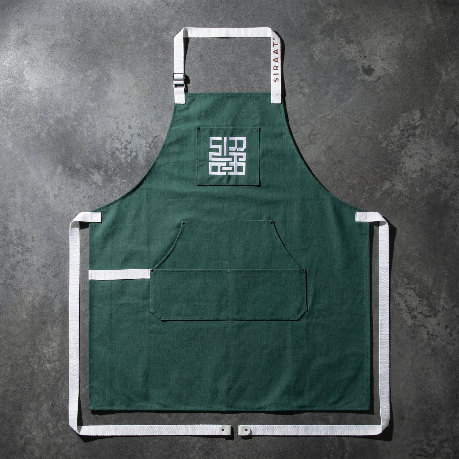 Siraat Signature Apron (Moss)