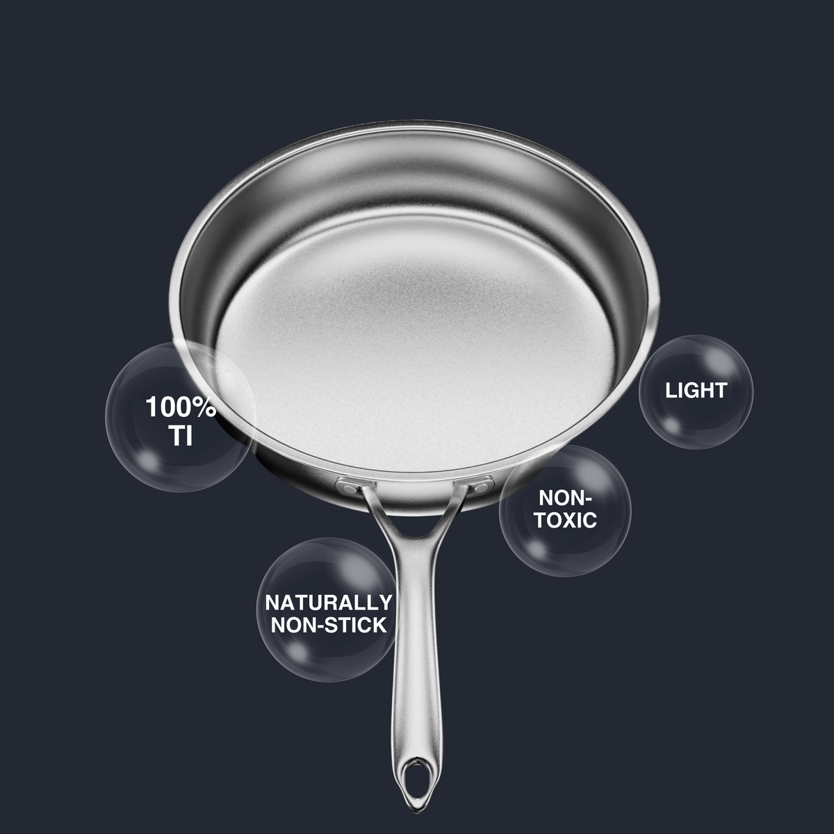 First Titanium Pan Siraat Pure Titanium Pan