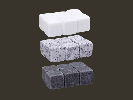 ⚠️ Stone & Granite Cubes: Absorb Flavors & Odors