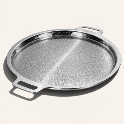 Titanium Hammered Pizza Steel