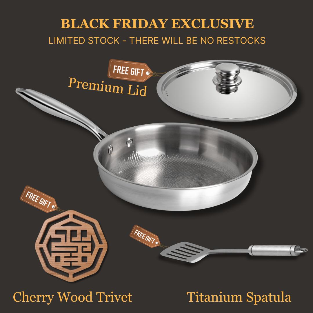 Holiday Sale Exclusive | Titanium Hammered Pan Pro