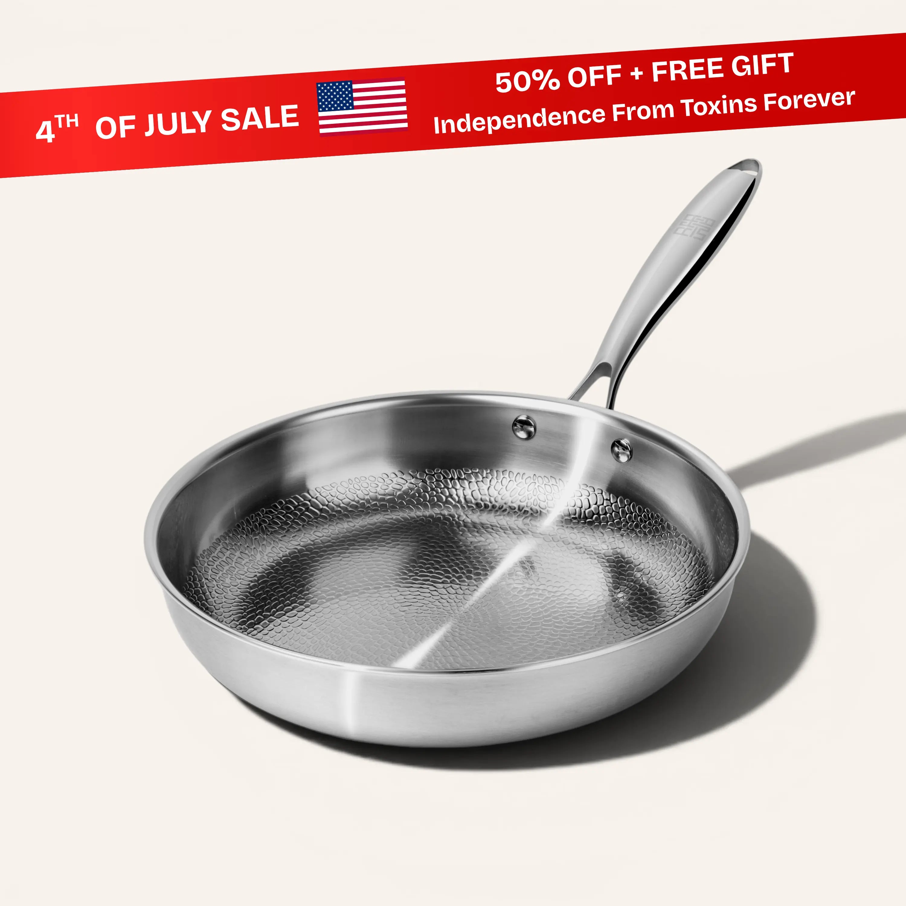 Titanium Hammered Pan Pro Standard