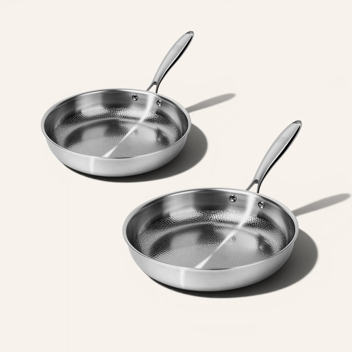 Titanium Hammered Pan Pro Duo