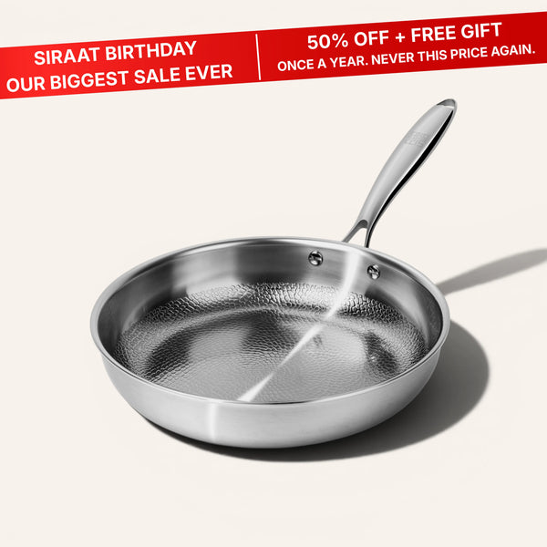 Titanium Hammered Pan Pro Standard