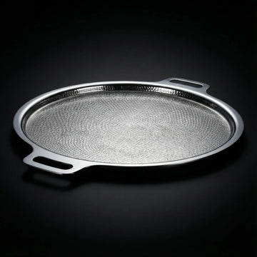 Titanium Hammered Pizza Steel