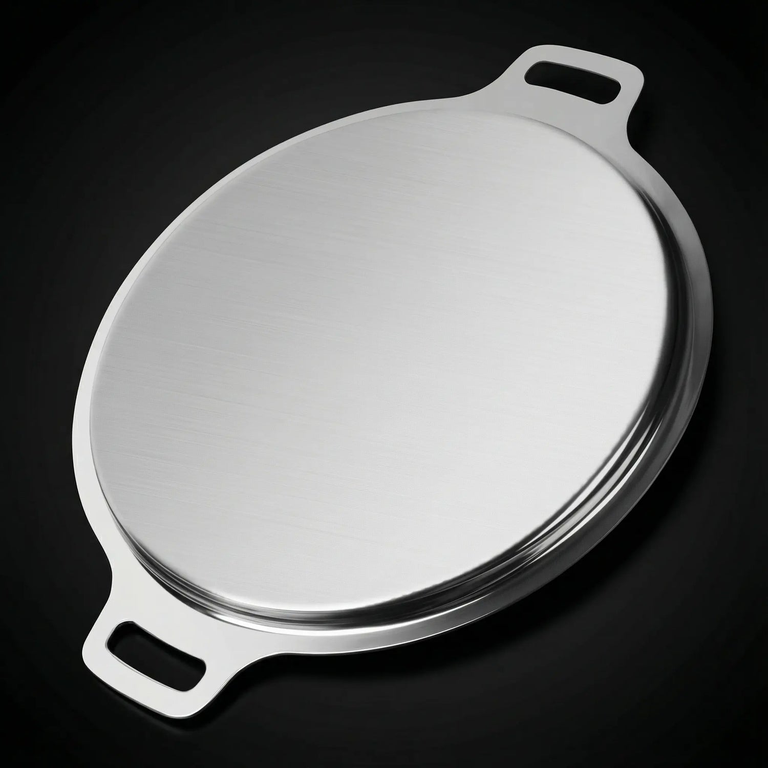 Titanium Hammered Pizza Steel