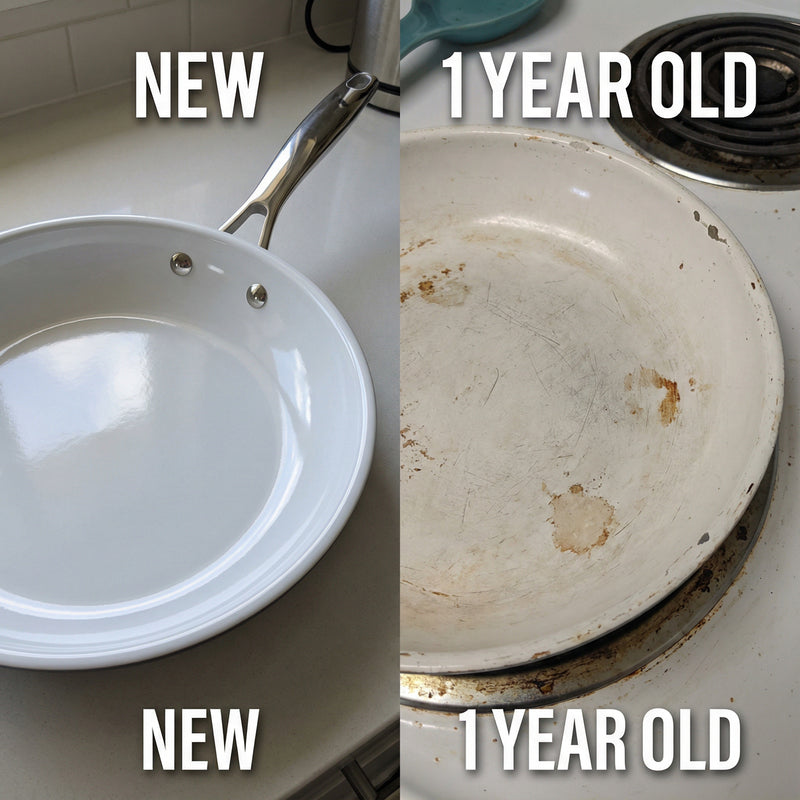 "Ceramic" Pans Aren't Ceramic. They're Coated Aluminum.