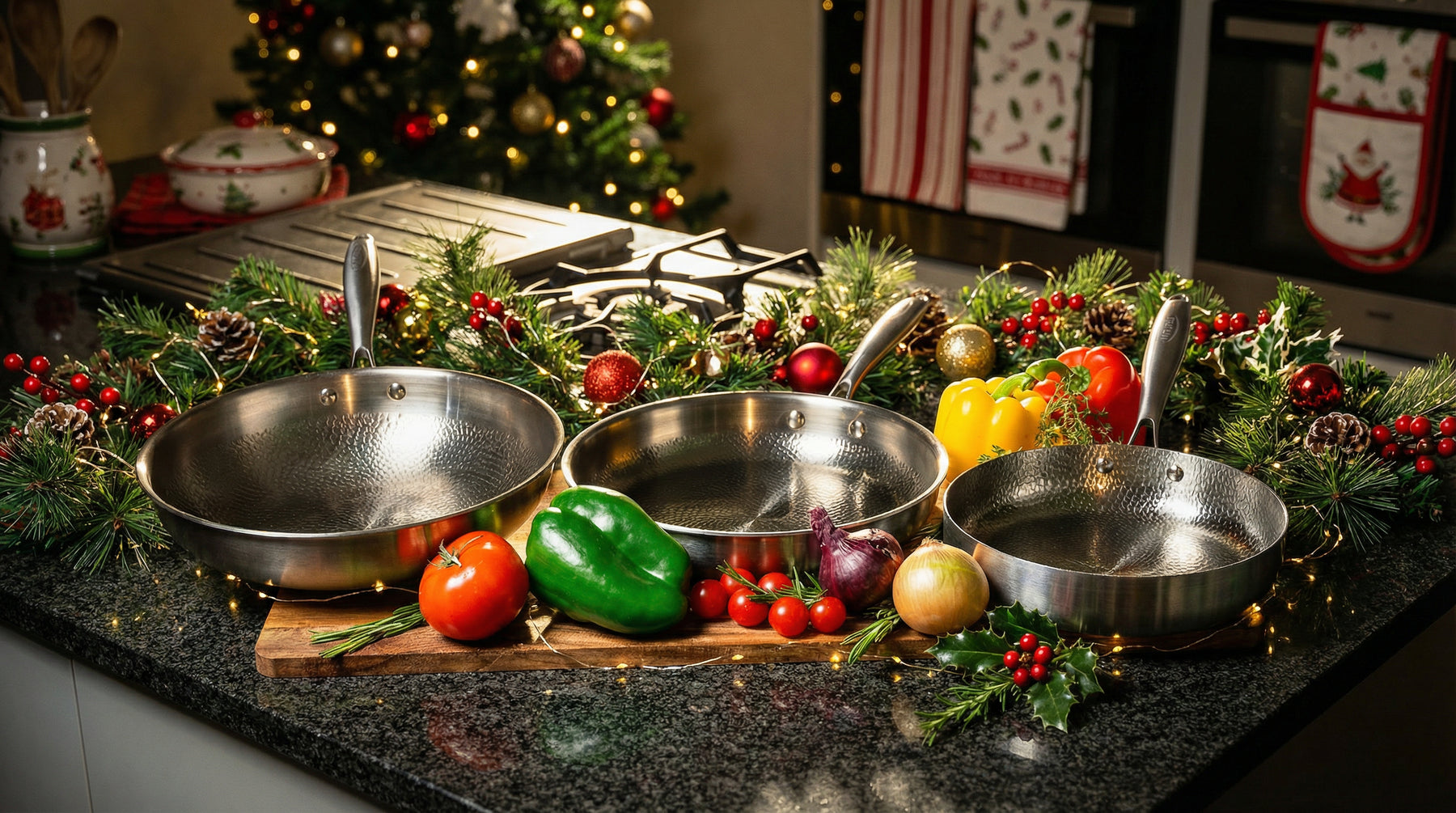 Set Di Utensili Da Cucina In Legno Di Teak – 8 Pezzi Ecologici, Anti Graffio Per Pentole Antiaderenti, Regalo Perfetto Per Chi Amo Cucinare - 2