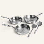 Titanium Hammered Cookware Set Pro