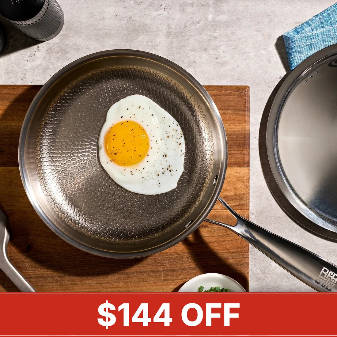 Limited Batch: $144 Off the Siraat Titanium Pan
