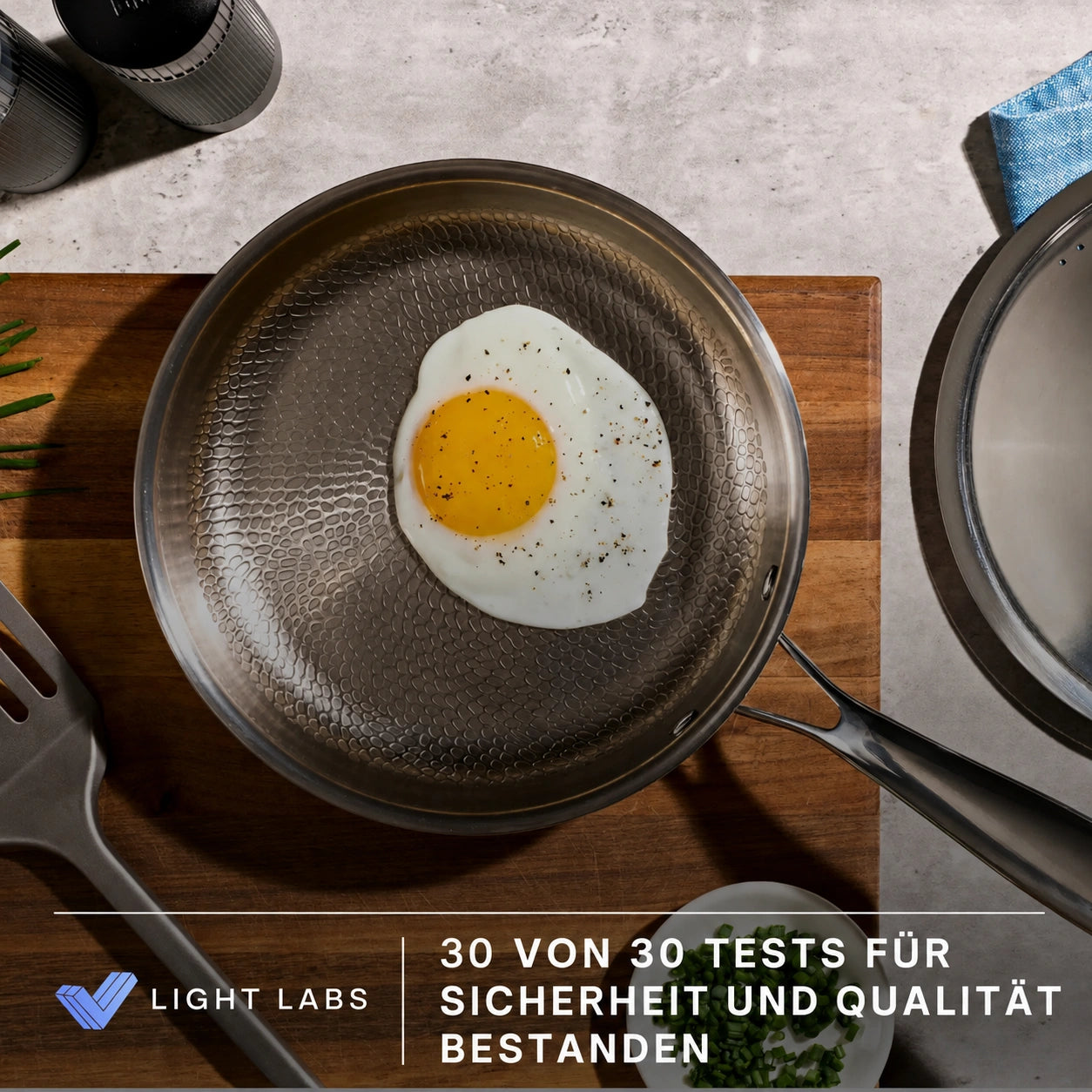 Titanium Hammered Pan Pro Standard